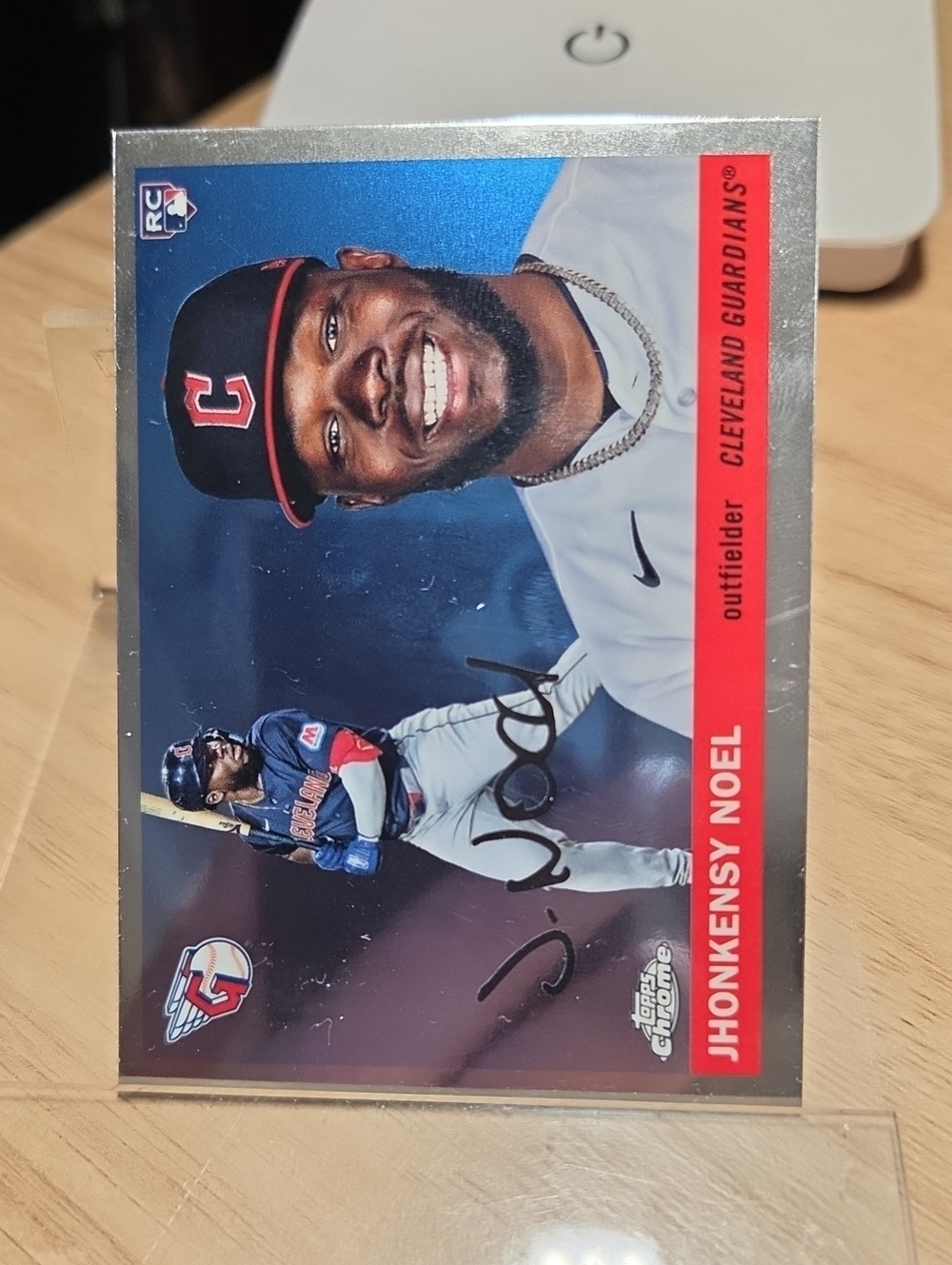 2025 Topps Chrome Platinum Jhonkensy Noel RC